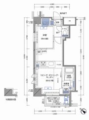 ラティエラ横濱大通り公園の間取り画像