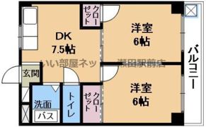 アルページュ草津の間取り画像