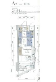 エステムプラザ横濱関内の間取り画像