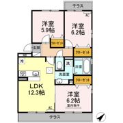 シャルマンファミールの間取り画像