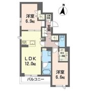グリナージュ テラスの間取り画像