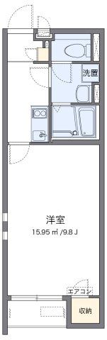 クレイノHolyⅡの間取り画像