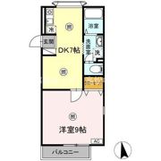 セジュール山西 B棟の間取り画像