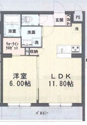 Paulownia Valley take10西横浜の間取り画像