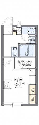 レオパレスびぜんの間取り画像
