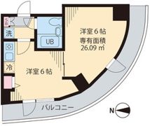 ベイステート安間の間取り画像