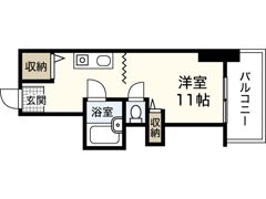 ウィンディア五日市 A棟の間取り画像