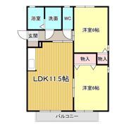 ドエル尾崎の間取り画像