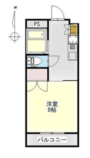 スリーパーシモンズパレスの間取り画像