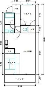 ハイライズナリタの間取り画像
