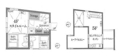 ミレドゥーエ笹塚の間取り画像