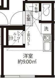 Studio Apartment東池袋の間取り画像