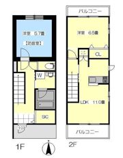 メゾン シャルールの間取り画像