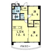 ｳｯﾄﾞﾌｫﾚｽﾄ元気の森公園の間取り画像