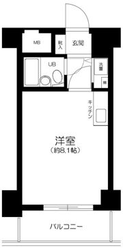 藤和シティコープ新大塚の間取り画像