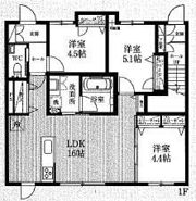 メゾン ドゥ ブリュヌの間取り画像