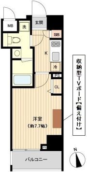 オーキッドレジデンス上野の間取り画像