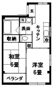エヌワン・ビルの間取り画像