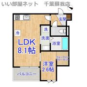 REGALEST 千葉駅の間取り画像