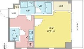 カーサ千種Bの間取り画像