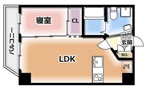 M:COURT関大前の間取り画像