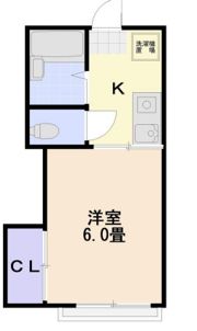 コーポハーブの間取り画像