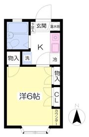 メゾン大野Ⅱの間取り画像