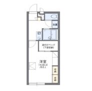 レオパレスアークハイツの間取り画像