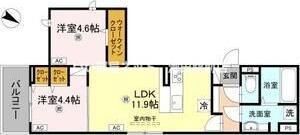 秀豊5号館の間取り画像