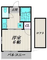 パークサイドアネックスⅡ（ツー）の間取り画像