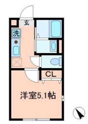 グランノーブル鶴見の間取り画像