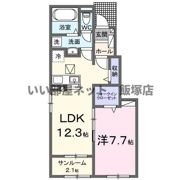 LUXOR G Ⅰの間取り画像