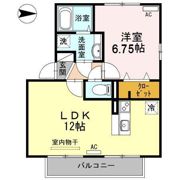 ボヌール飛田の間取り画像