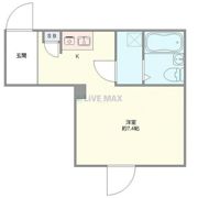メゾンアルピナ北千住の間取り画像
