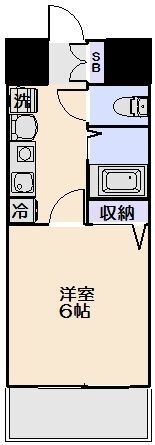 ジュネスシティ駅前の間取り画像