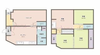 横須賀市鷹取戸建の間取り画像