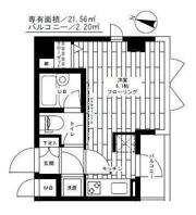 ステージファースト恵比寿東の間取り画像