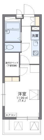 レオパレスエスポワール六郷の間取り画像