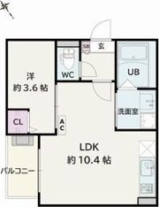 Jack koshinⅥの間取り画像