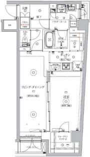 GENOVIA北池袋skygardenの間取り画像
