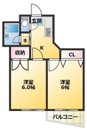 リバーサイド小泉の間取り画像