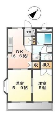 ソレイユ壱番館の間取り画像