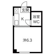 ハイム高城の間取り画像