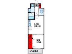 インフィールド枝光の間取り画像