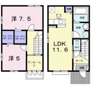 ミモザの間取り画像