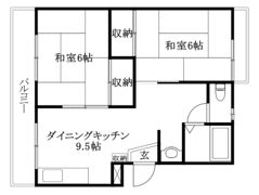 松風ビルの間取り画像