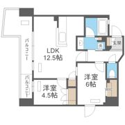 STANDZ四天王寺前夕陽丘の間取り画像