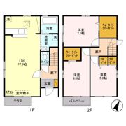 青楓館 壱番館の間取り画像