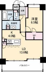 フローレンス幟町公園の間取り画像