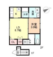 BASE稲荷元町の間取り画像